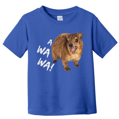 Awawa! Angry Screaming Hyrax Toddler T-Shirt