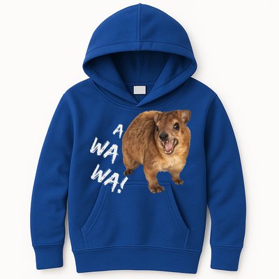 Awawa! Angry Screaming Hyrax Kids Hoodie