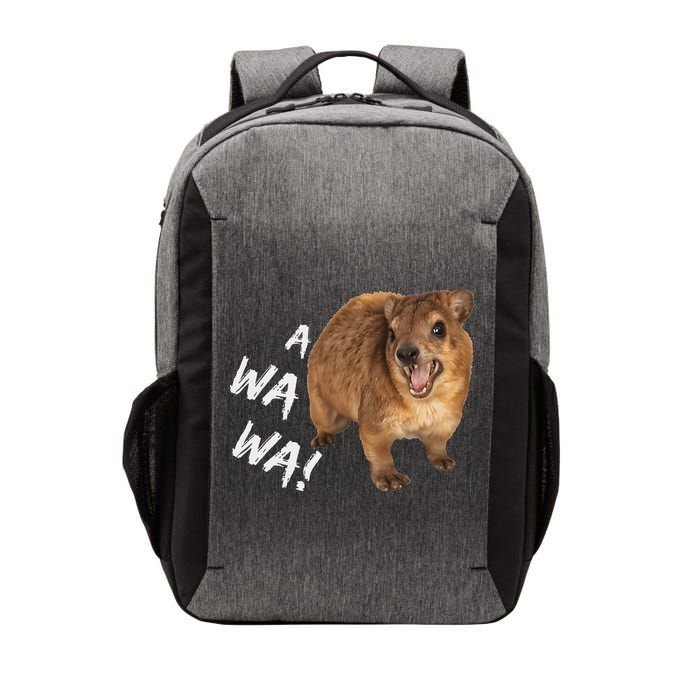 Awawa! Angry Screaming Hyrax Vector Backpack