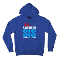 All American Sis Sister 4th Of July Usa Family Matching Gift Hoodie