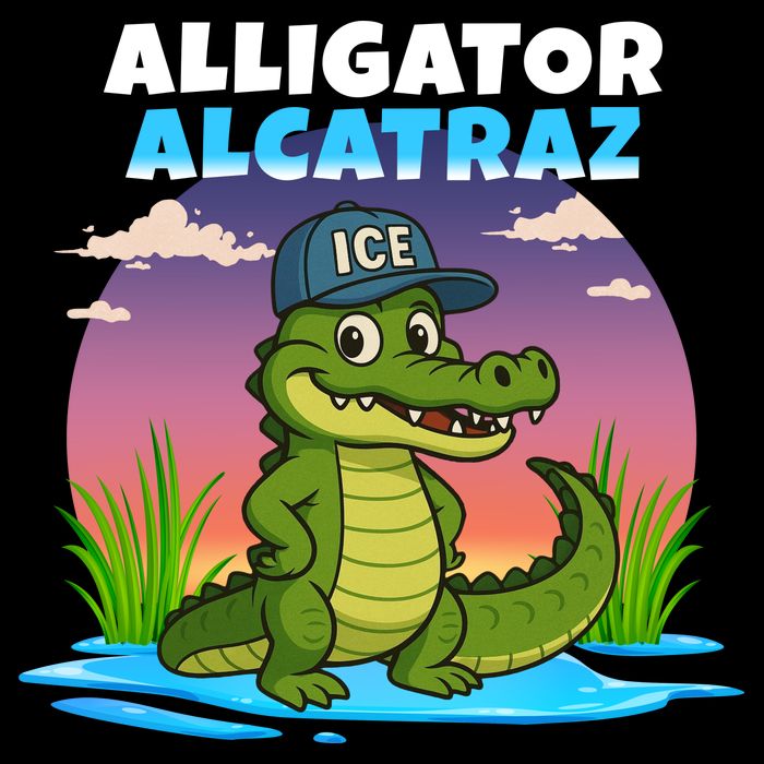 Alligator Alcatraz Sunset Impact Tech Backpack