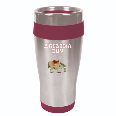 Arizona Az Suv Funny Joke Horse Mule Souvenir Gift 16oz Travel Tumbler