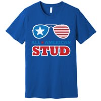 All American Stud Funny 4th Of July Independence Day Gift Premium T-Shirt