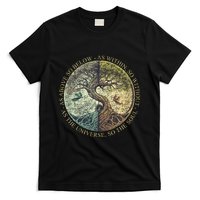 As Above So Below As Within So Without Tree T-Shirt