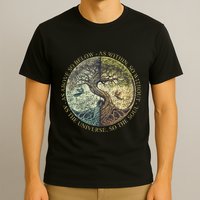 As Above So Below As Within So Without Tree T-Shirt