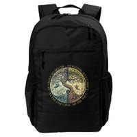 As Above So Below As Within So Without Tree Daily Commute Backpack