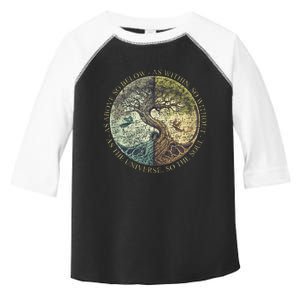 As Above So Below As Within So Without Tree Toddler Fine Jersey T-Shirt