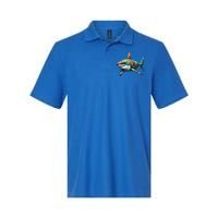 Autism Awareness Shark Puzzles Autism Mom Support Gift Softstyle Adult Sport Polo