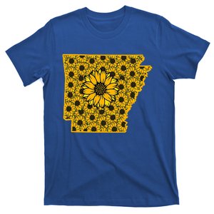 Arkansas America Summer Sunflower Flower Floral Art Nature Gift T-Shirt