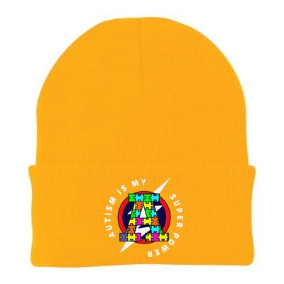 AUTISM, AUTISM SUPERHERO, AUTISM SUPERPOWER Knit Cap Winter Beanie