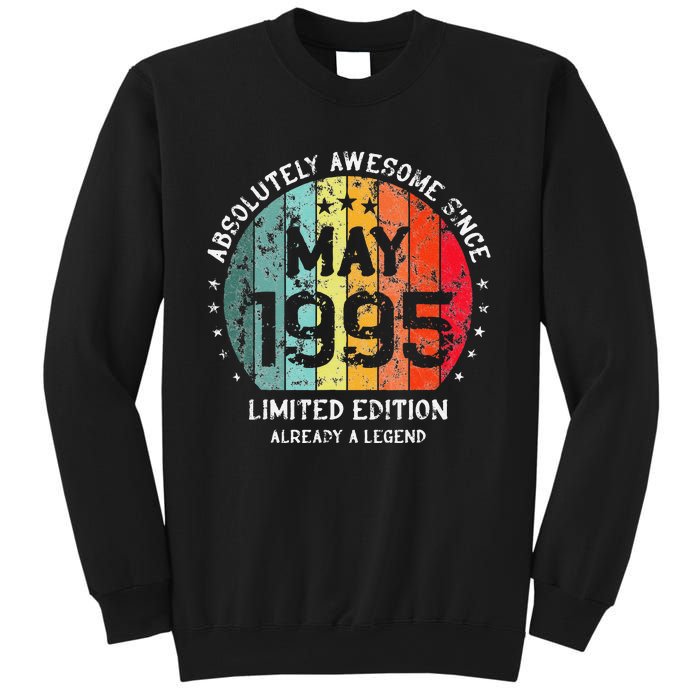 Absolutely Awesome Since May 1995 Man Woman Birthday Sweatshirt