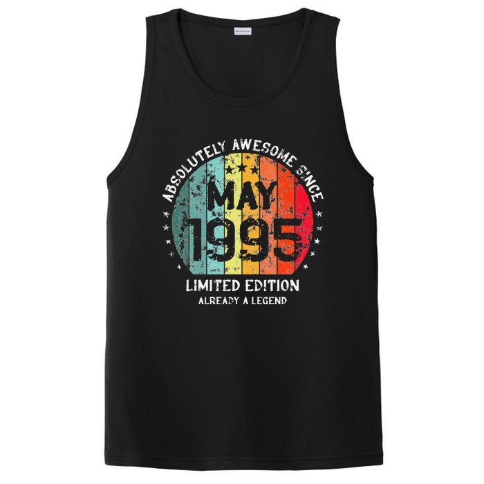 Absolutely Awesome Since May 1995 Man Woman Birthday PosiCharge Competitor Tank