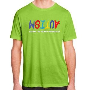 Autism Awareness Seeing The World Differently Adult ChromaSoft Performance T-Shirt