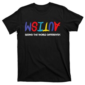 Autism Awareness Seeing The World Differently T-Shirt