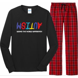 Autism Awareness Seeing The World Differently Long Sleeve Pajama Set