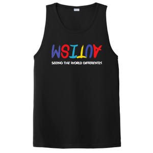 Autism Awareness Seeing The World Differently PosiCharge Competitor Tank