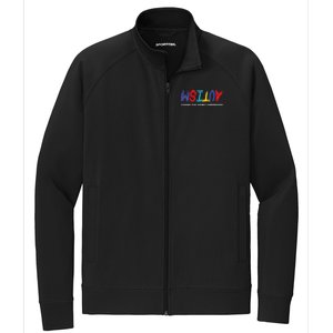 Autism Awareness Seeing The World Differently Stretch Full-Zip Cadet Jacket