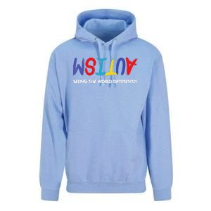 Autism Awareness Seeing The World Differently Unisex Surf Hoodie