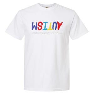 Autism Awareness Seeing The World Differently Garment-Dyed Heavyweight T-Shirt