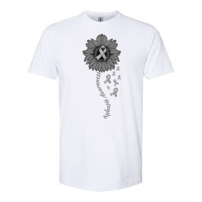 Aphasia Awareness Sunflower Gift Softstyle CVC T-Shirt