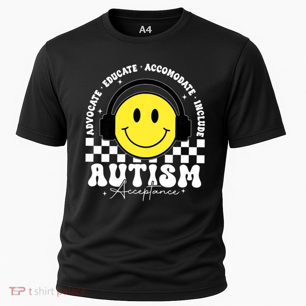 Autism Acceptance Special Education Teacher Cooling Performance Crew T-Shirt