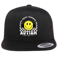 Autism Acceptance Special Education Teacher Flatbill Hat