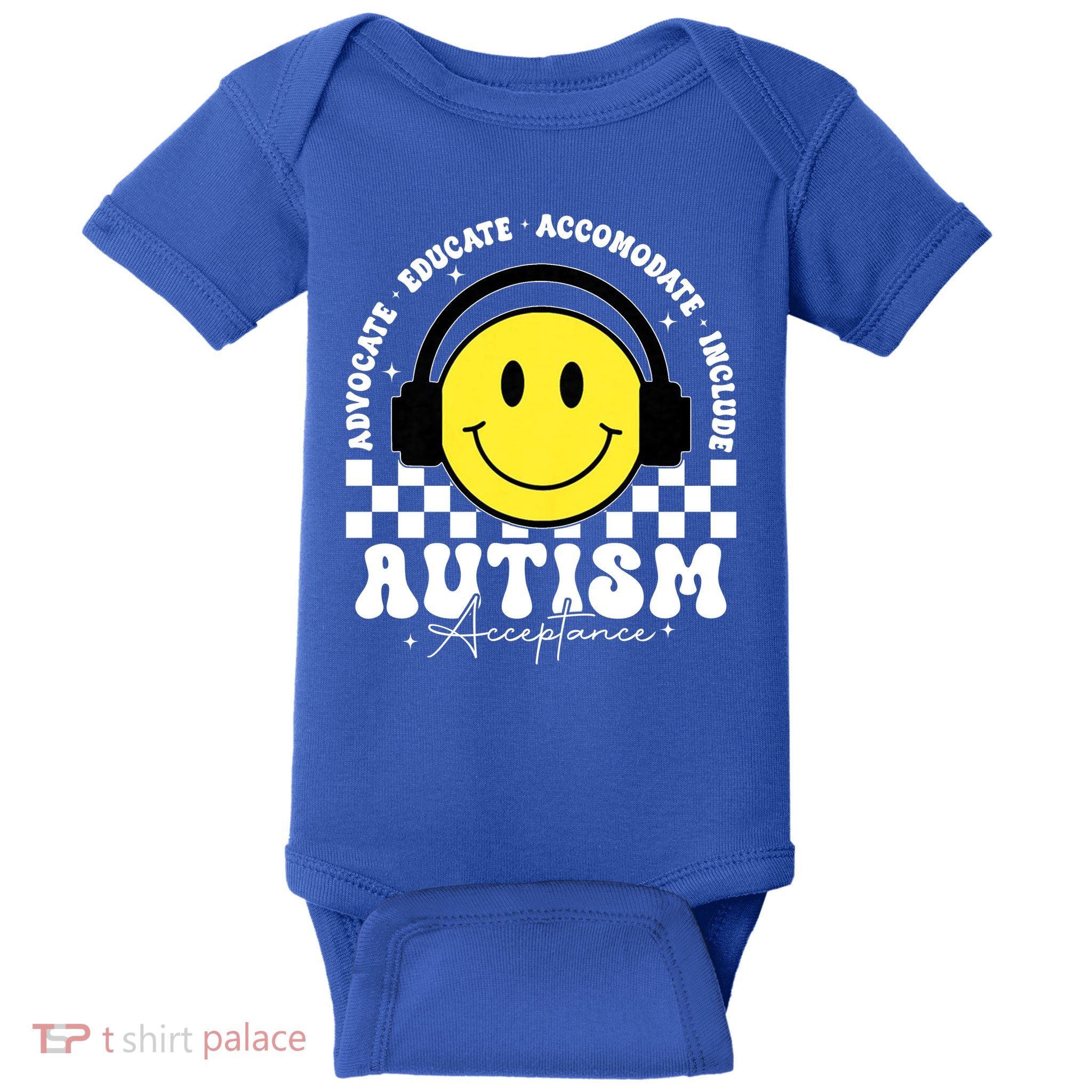 Autism Acceptance Special Education Teacher Baby Bodysuit