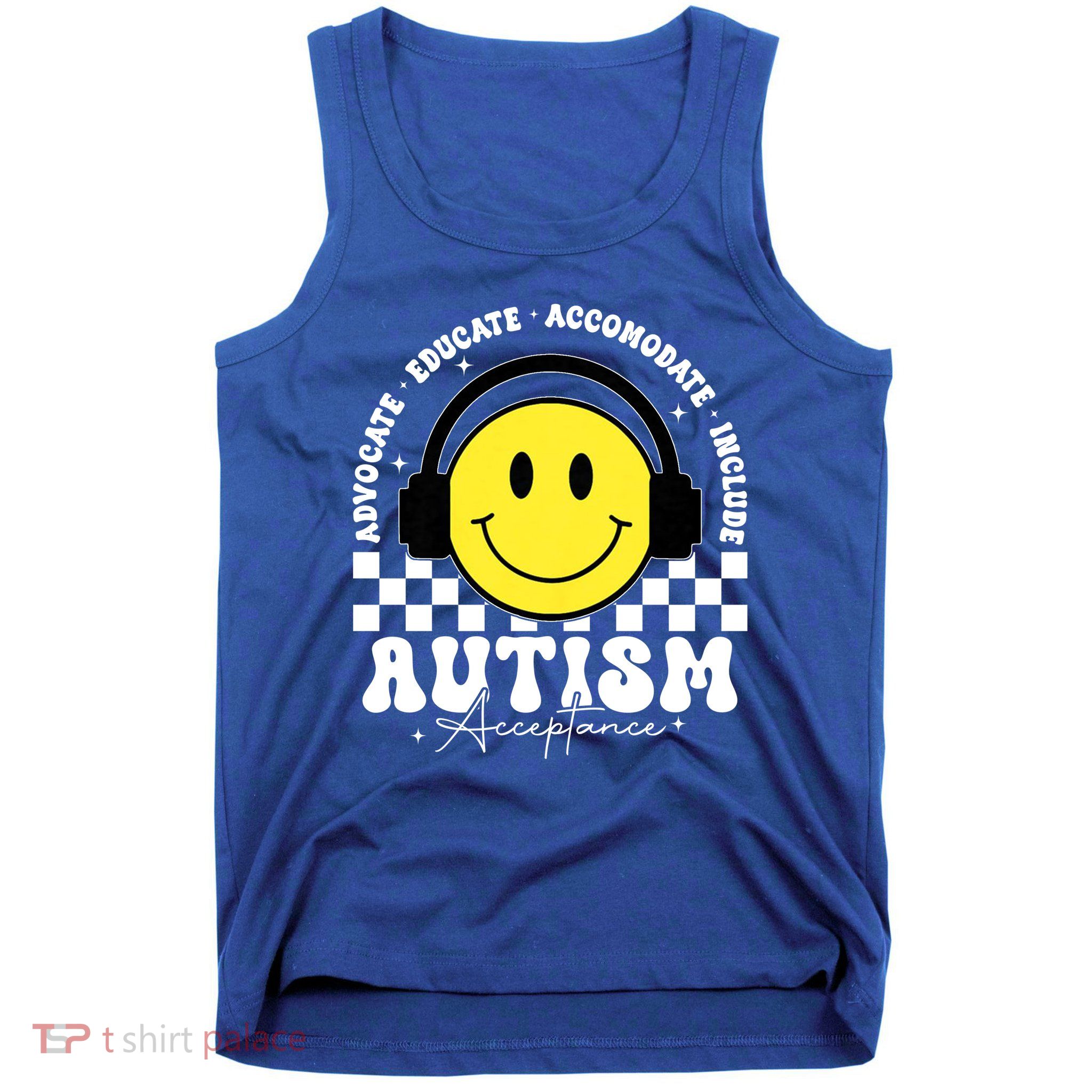 Autism Acceptance Special Education Teacher Tank Top