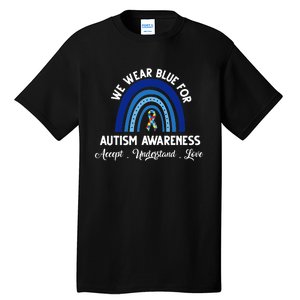 Autism Awareness Support Quotes Tall T-Shirt