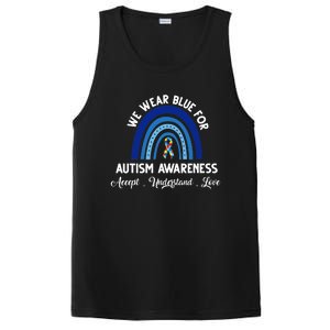 Autism Awareness Support Quotes PosiCharge Competitor Tank