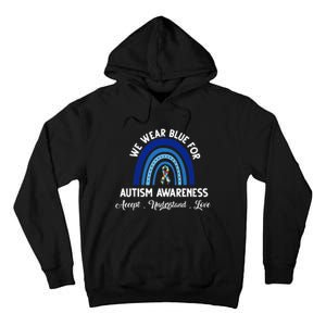 Autism Awareness Support Quotes Tall Hoodie