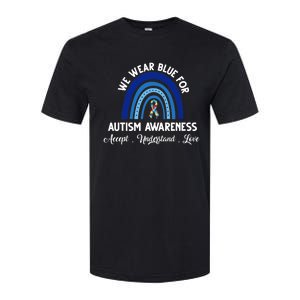 Autism Awareness Support Quotes Softstyle CVC T-Shirt