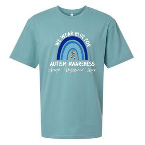 Autism Awareness Support Quotes Sueded Cloud Jersey T-Shirt