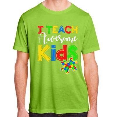 Autism Awareness Special ED Teacher Gifts Adult ChromaSoft Performance T-Shirt