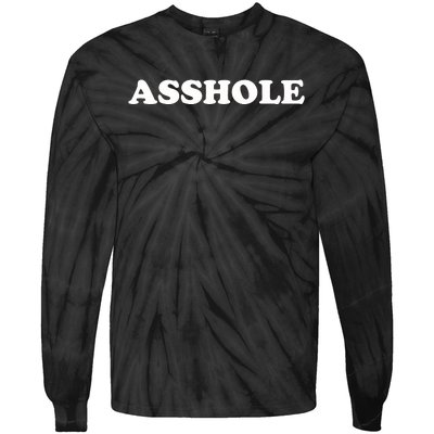 Asshole Tie-Dye Long Sleeve Shirt