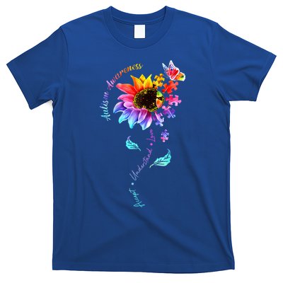 Autism Awareness Sunflower Autism Sunflower  T-Shirt