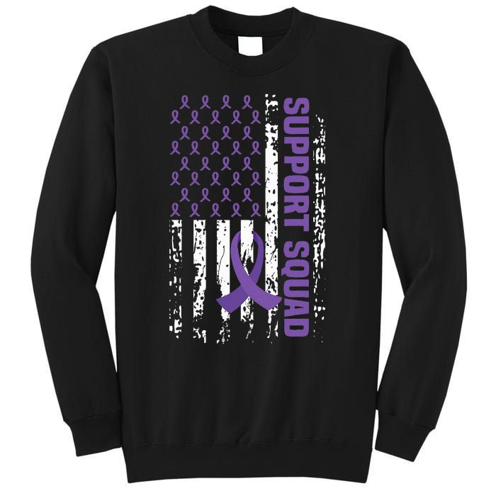 Alzheimers Awareness Support Squad Alzheimers Disease Sweatshirt