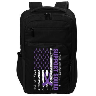 Alzheimers Awareness Support Squad Alzheimers Disease Impact Tech Backpack