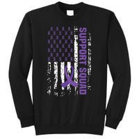 Alzheimers Awareness Support Squad Alzheimers Disease Tall Sweatshirt