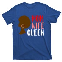 African American Strong Afro Mom Wife Queen Mothers Day Gift T-Shirt