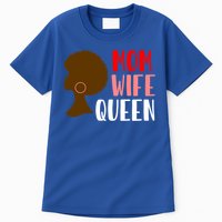 African American Strong Afro Mom Wife Queen Mothers Day Gift Tall T-Shirt