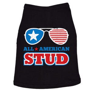 All American Stud Funny 4th Of July Independence Day Gift Doggie Tank