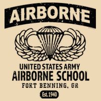 Army Airborne School Fort Benning Ga Zip Tote Bag