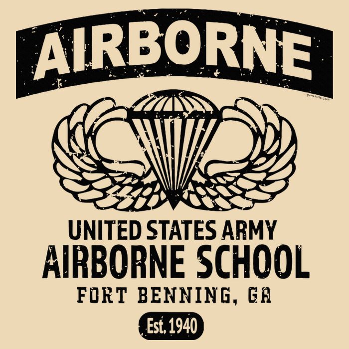 Army Airborne School Fort Benning Ga Zip Tote Bag