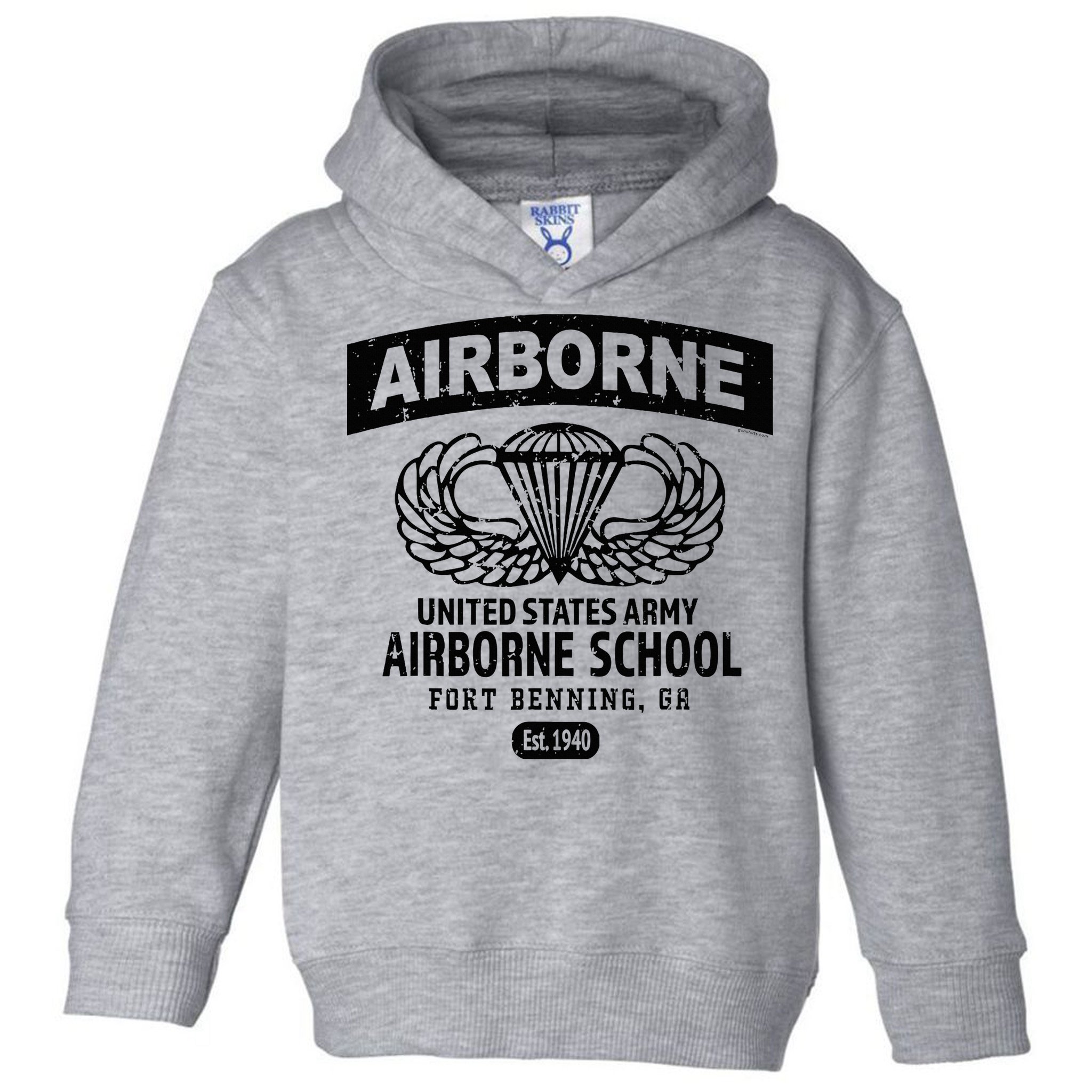 Army Airborne School Fort Benning Ga Toddler Hoodie