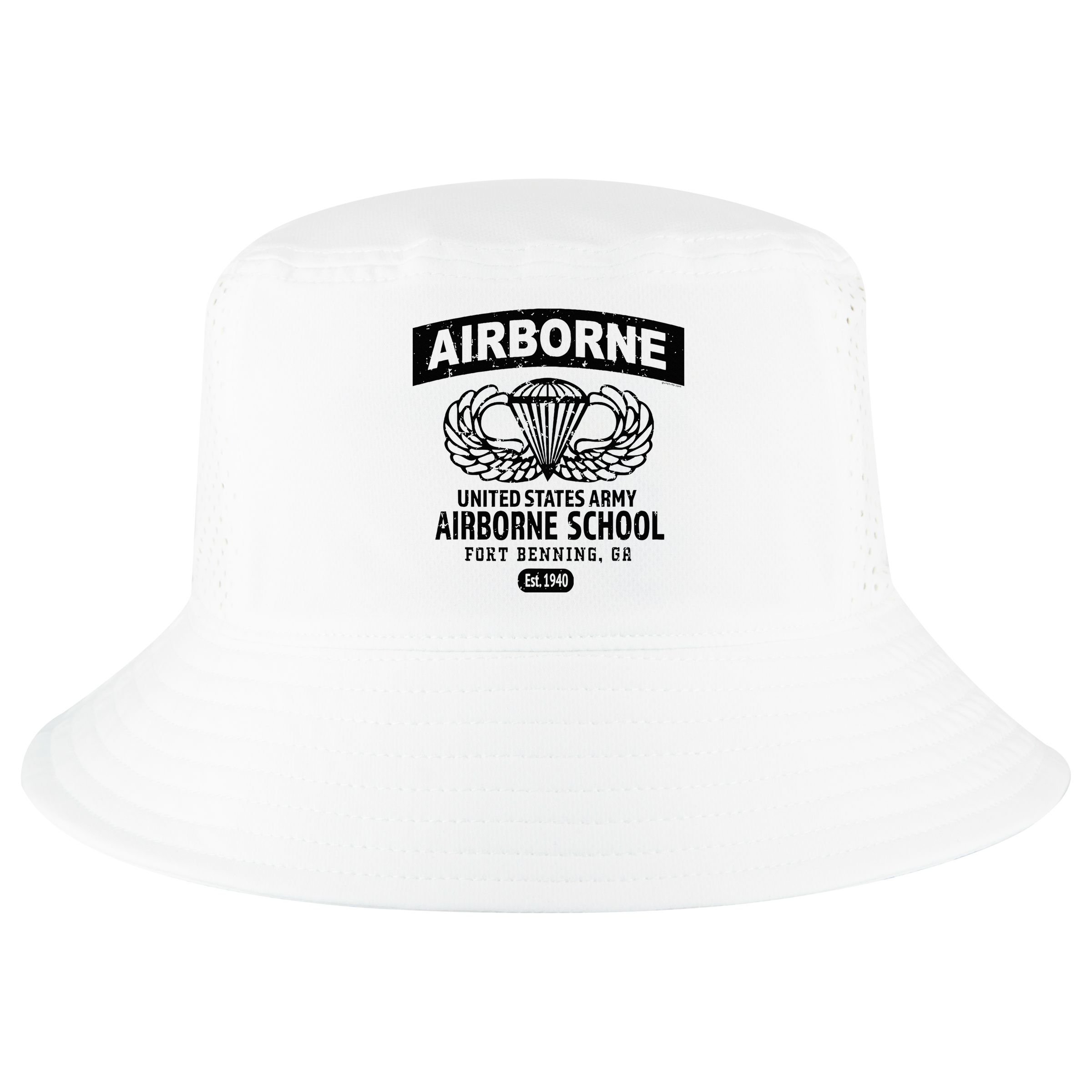 Army Airborne School Fort Benning Ga Cool Comfort Performance Bucket Hat