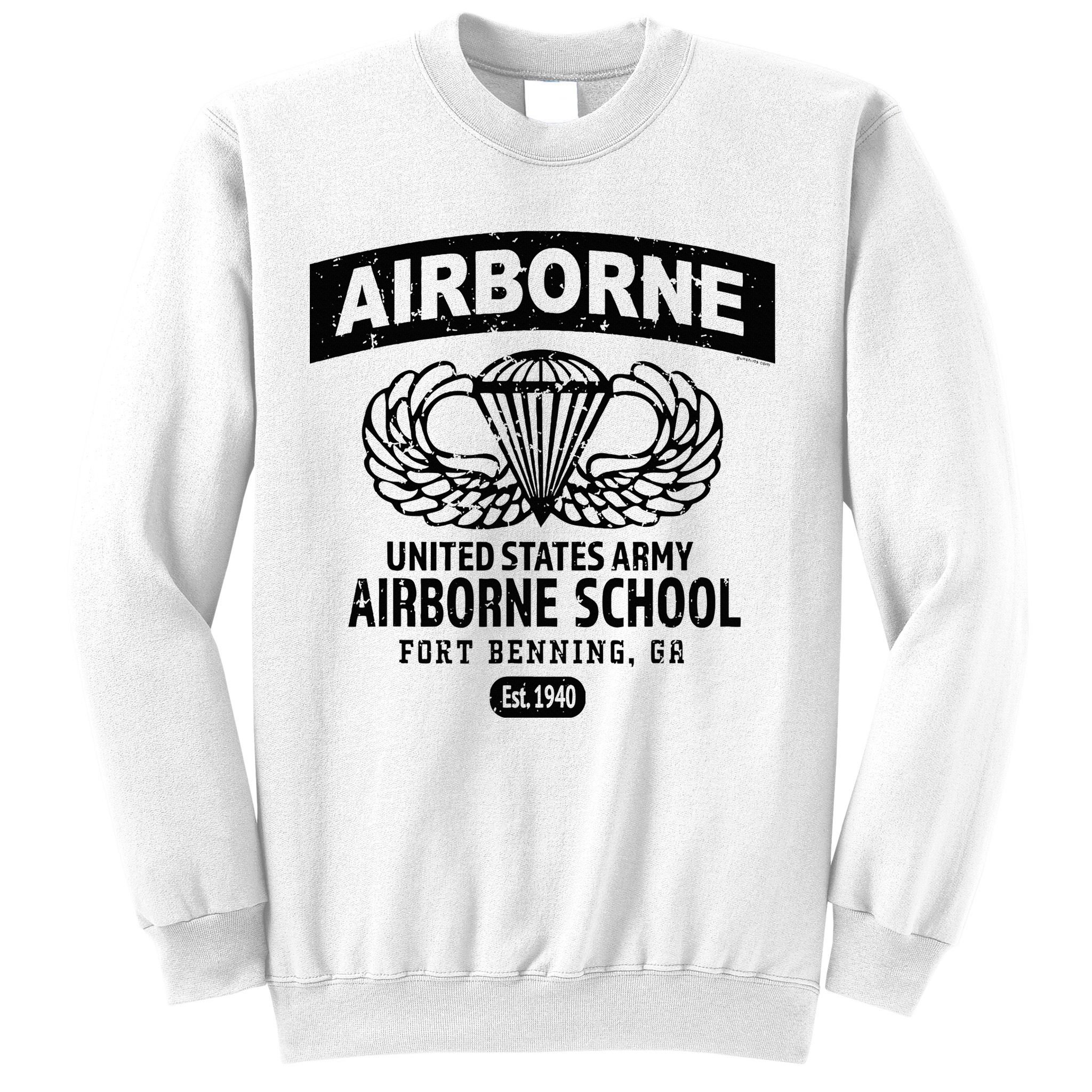 Army Airborne School Fort Benning Ga Sweatshirt