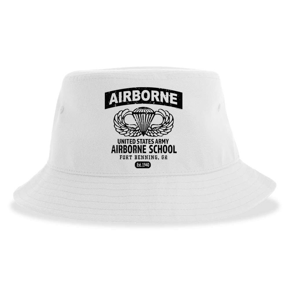 Army Airborne School Fort Benning Ga Sustainable Bucket Hat