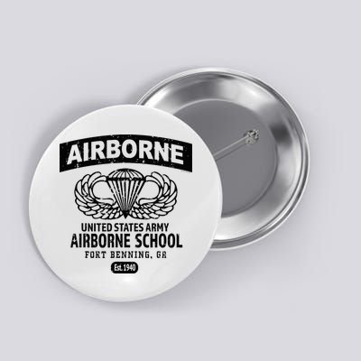 Army Airborne School Fort Benning Ga Button