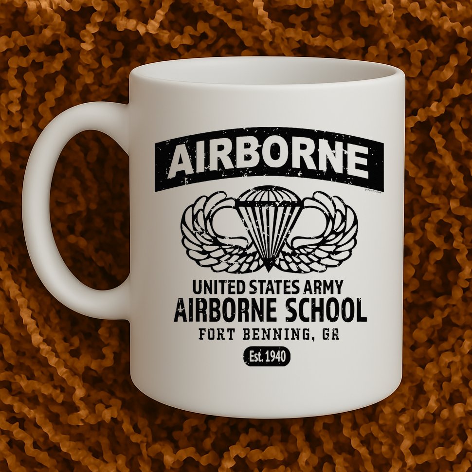 Army Airborne School Fort Benning Ga Mug